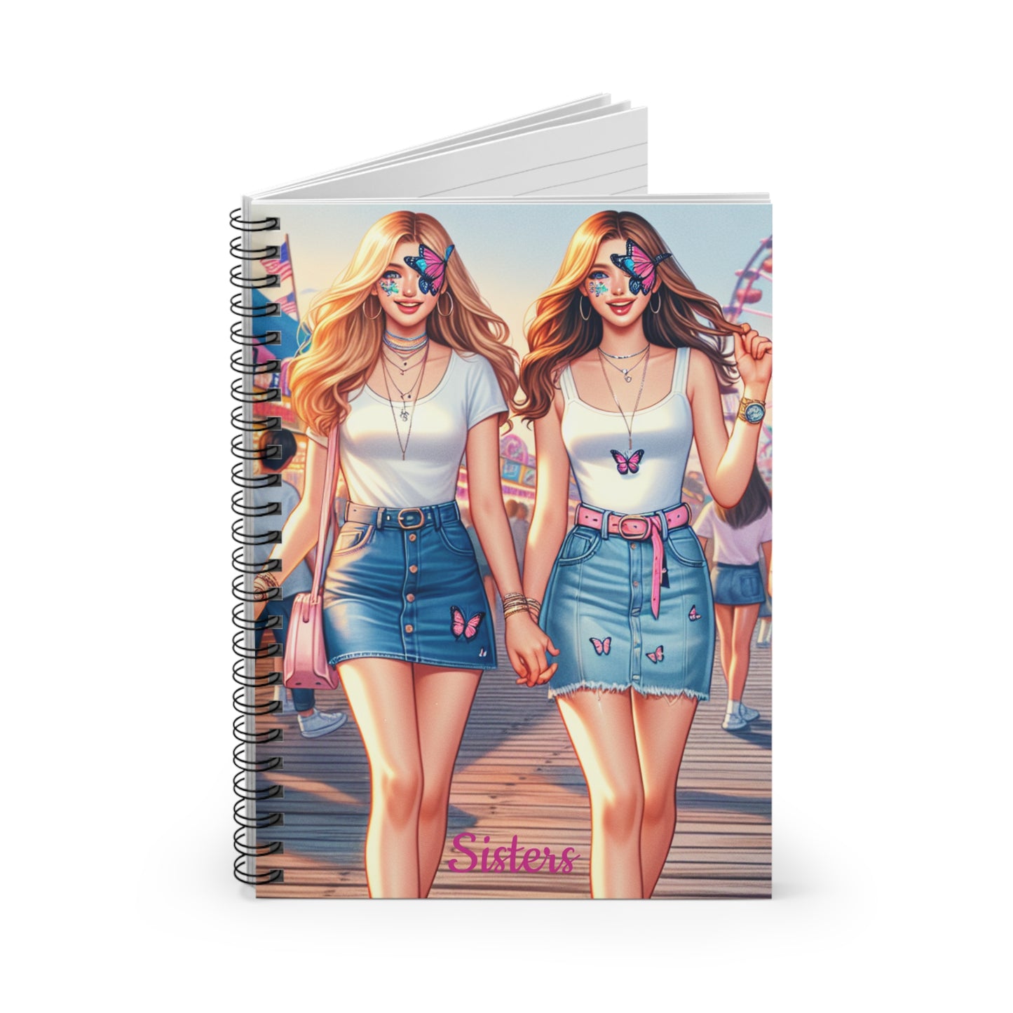 Butterfly Sisters Notebook