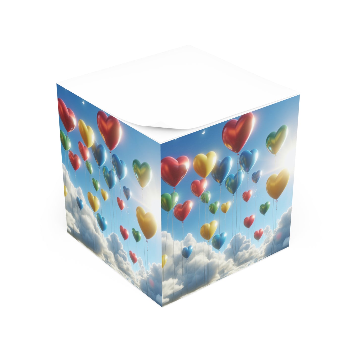 Free Your Heart Note Cube