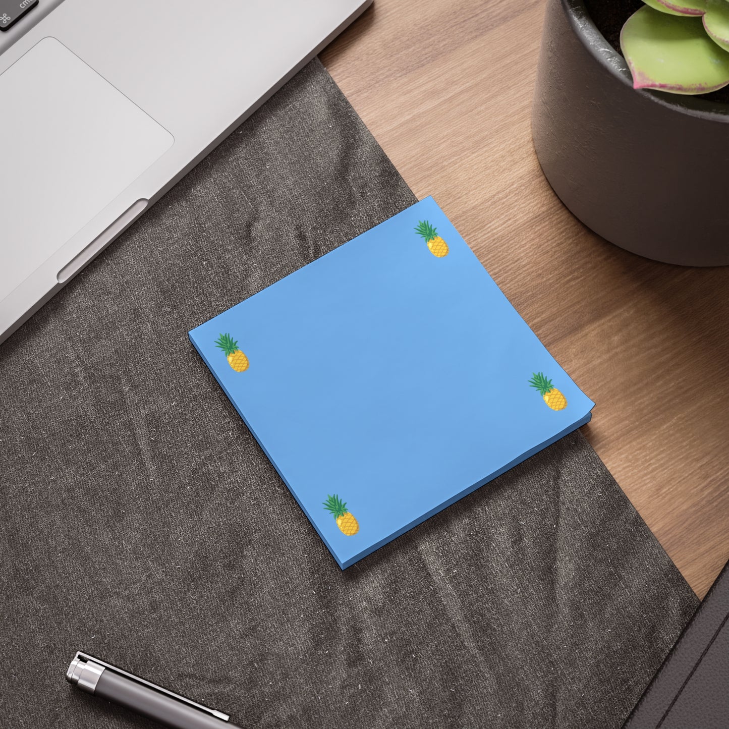 Blue Pineapple Post-it® Note Pad