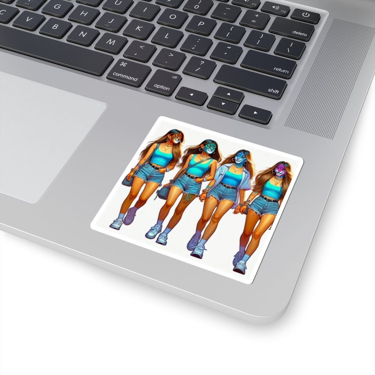 Ambush of Tigers Sticker