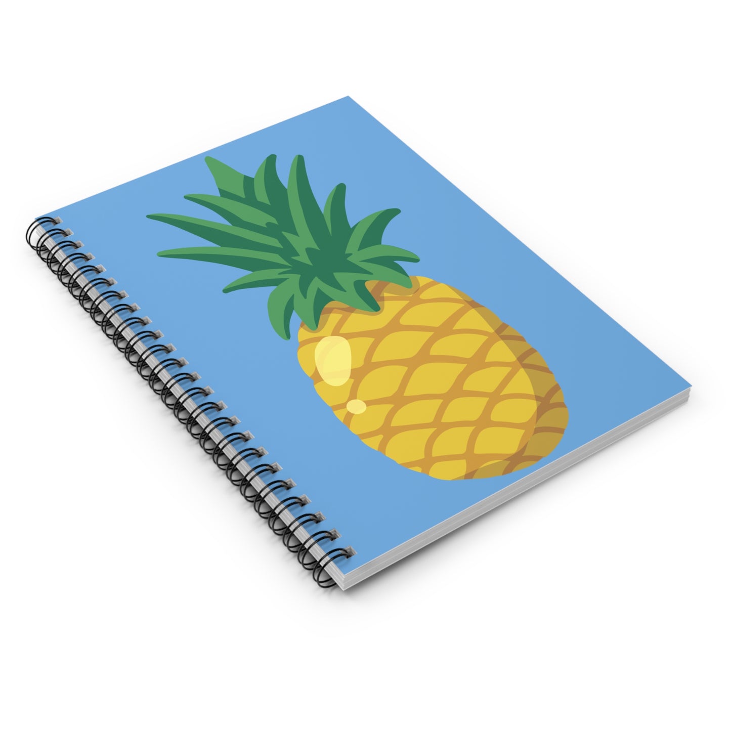 Blue Pineapple Notebook