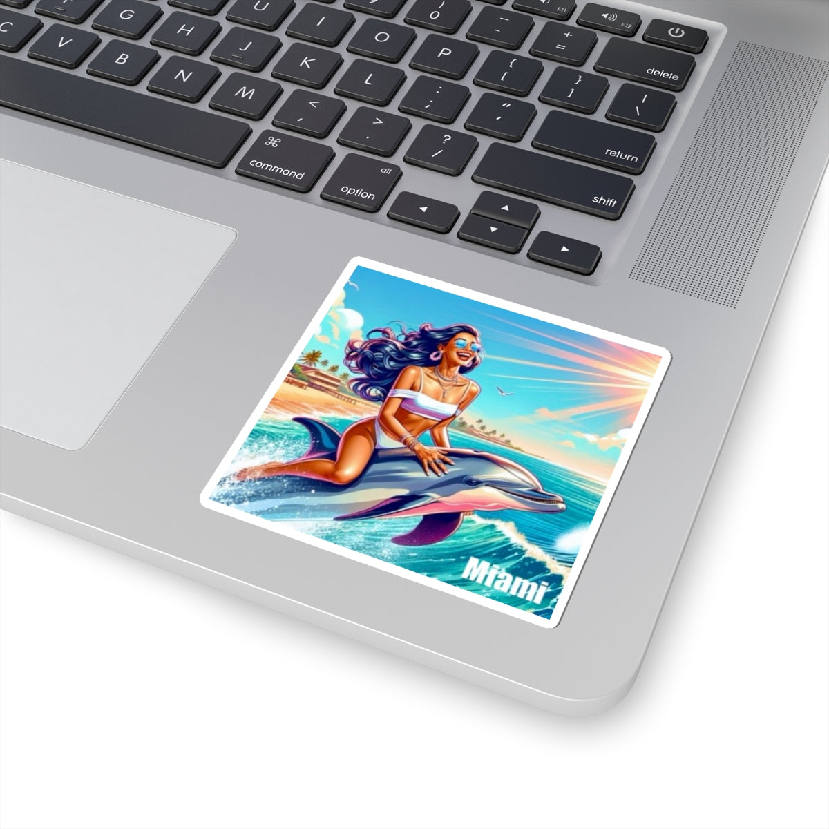 Miami Waves Sticker