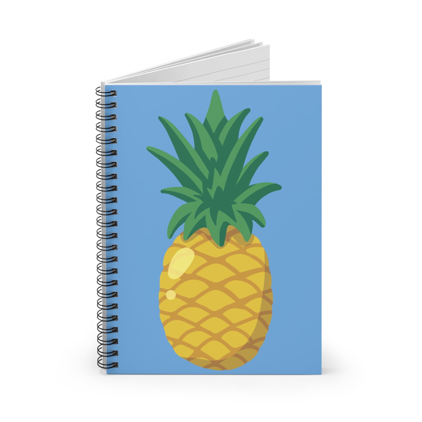 Blue Pineapple Notebook