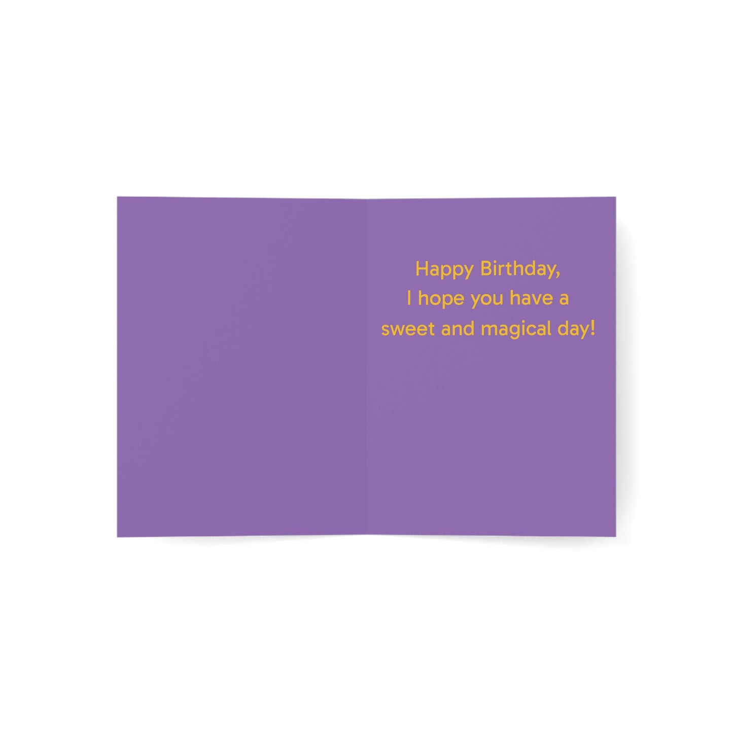 The Sweetest Birthday Card