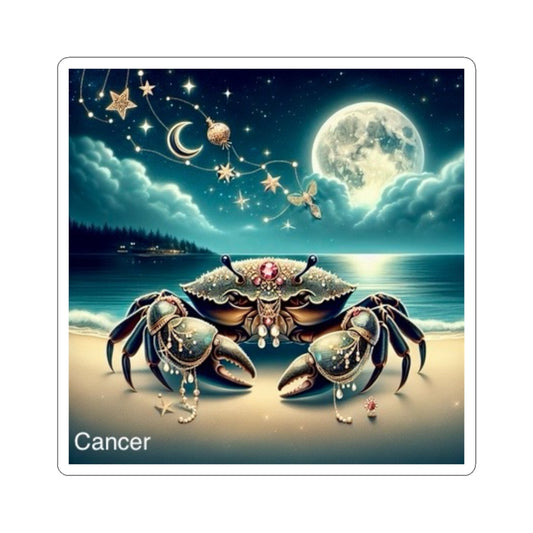Cancer Crab Sticker