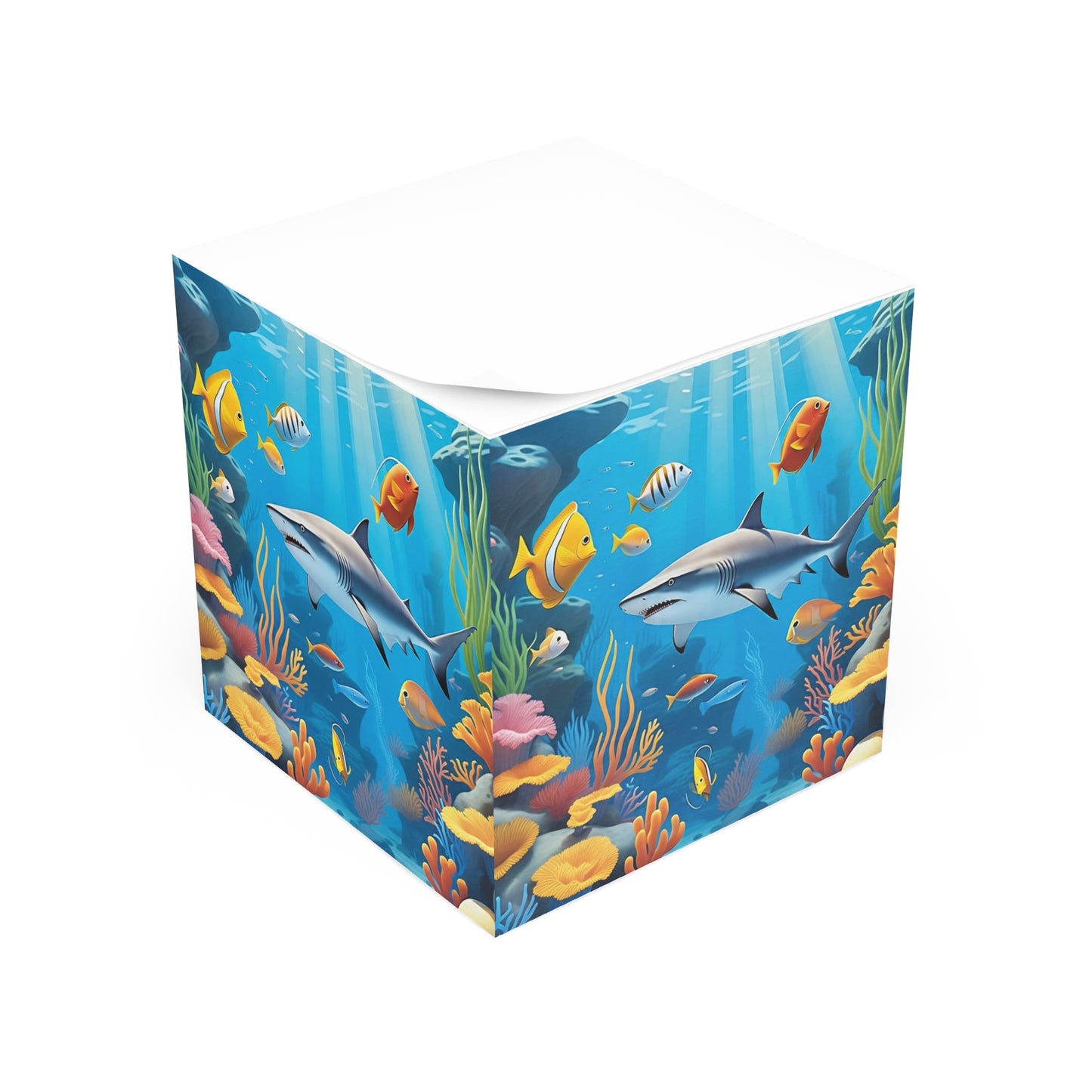 Aquarium Note Cube