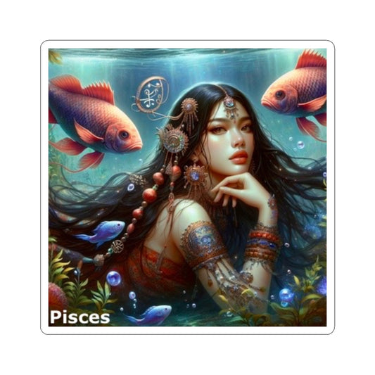 Pisces Fish sticker