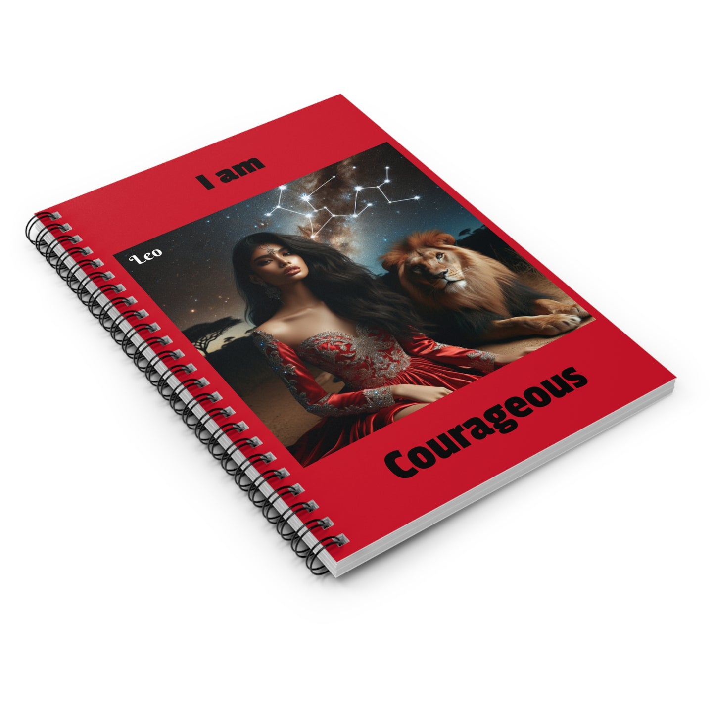 Leo Zodiac Notebook