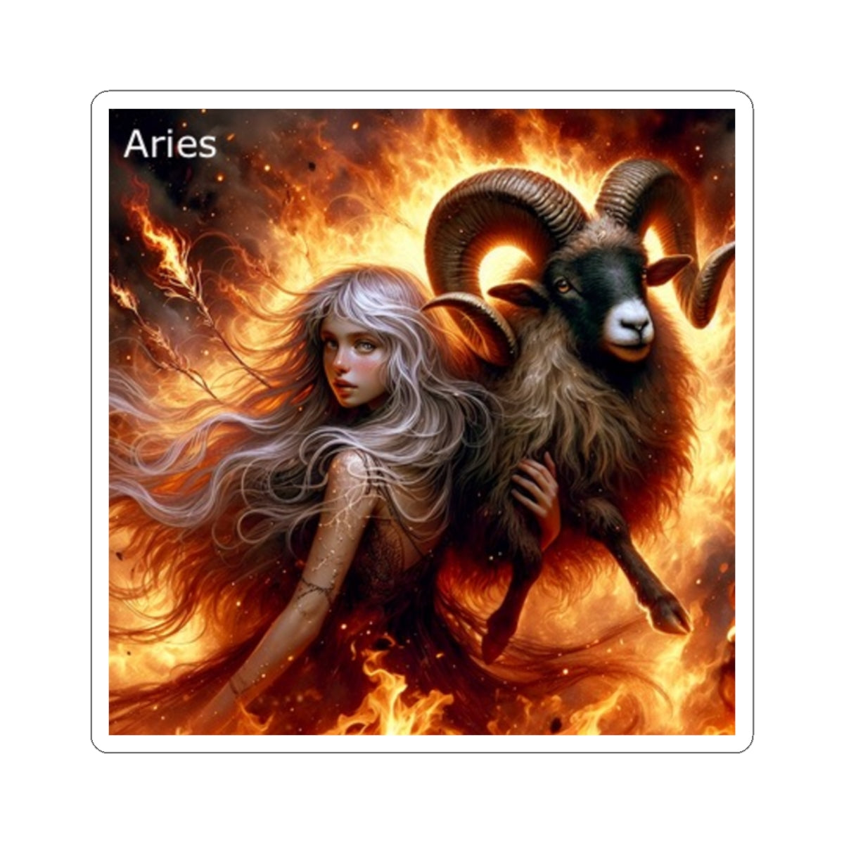 Aries Sticker