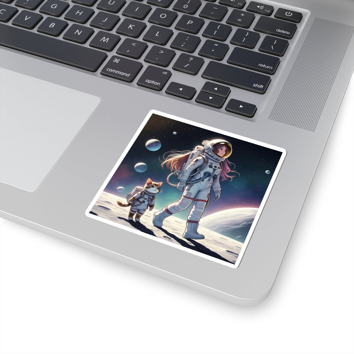 Astro Kitty Sticker
