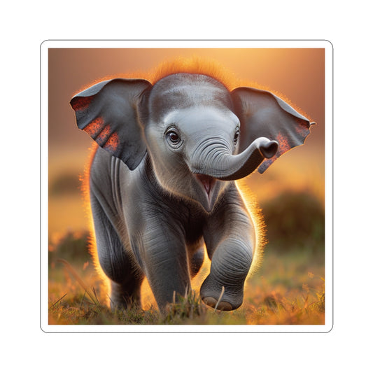 Baby Elephant Sticker