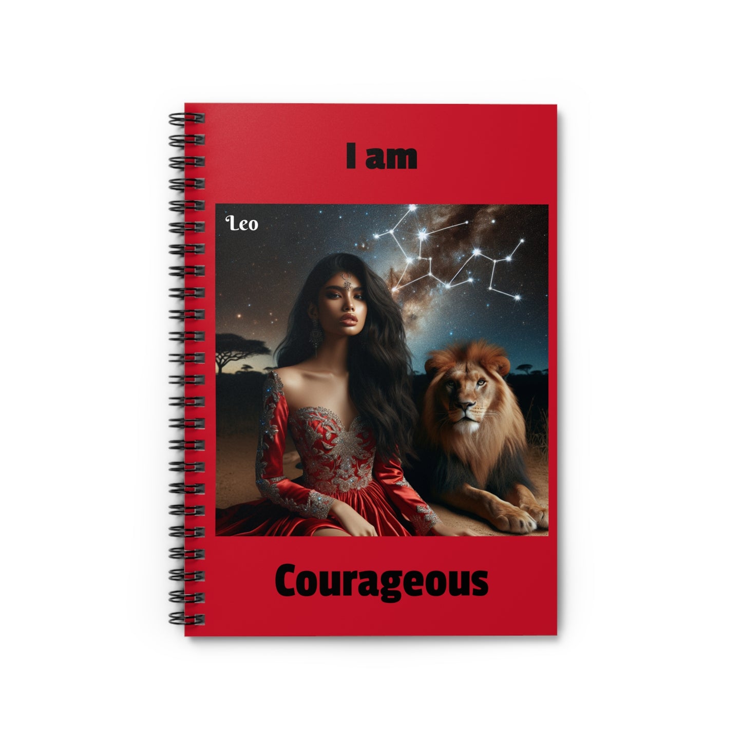 Leo Zodiac Notebook