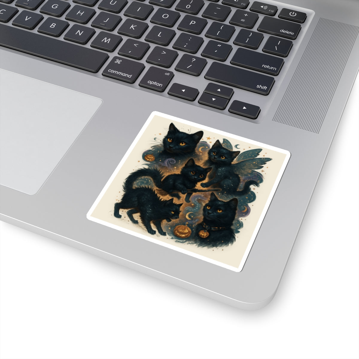 Black Cats Collage Sticker