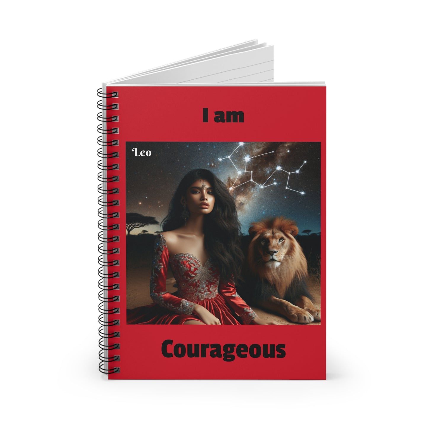 Leo Zodiac Notebook