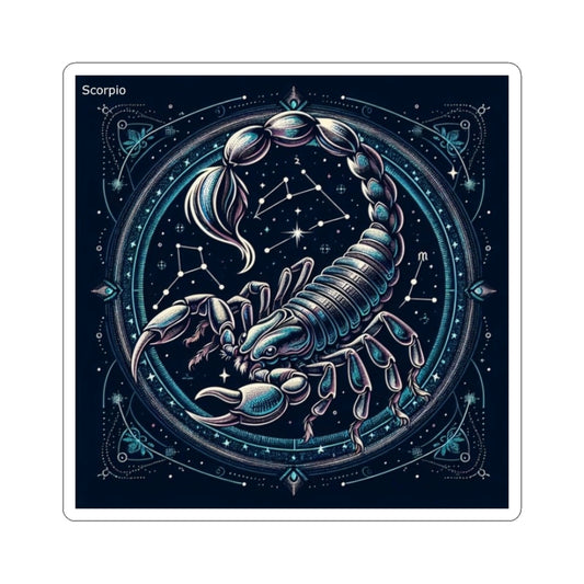 Scorpio Braid Sticker