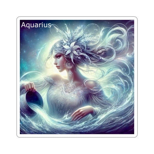 Aquarius Water-Bearer Sticker