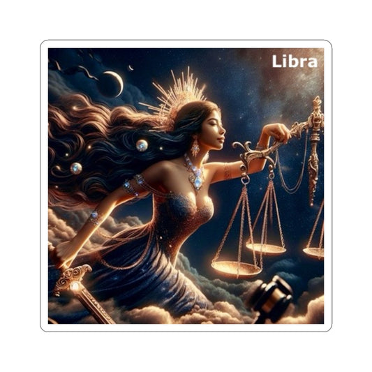 Libra Scales Sticker