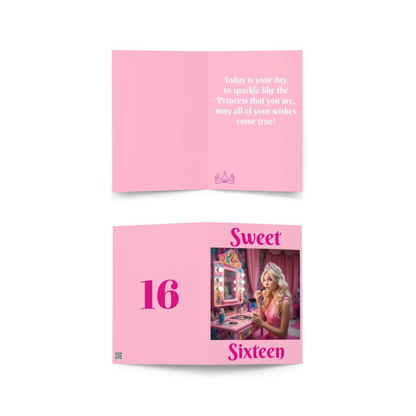 Sweet 16th Birthday Card